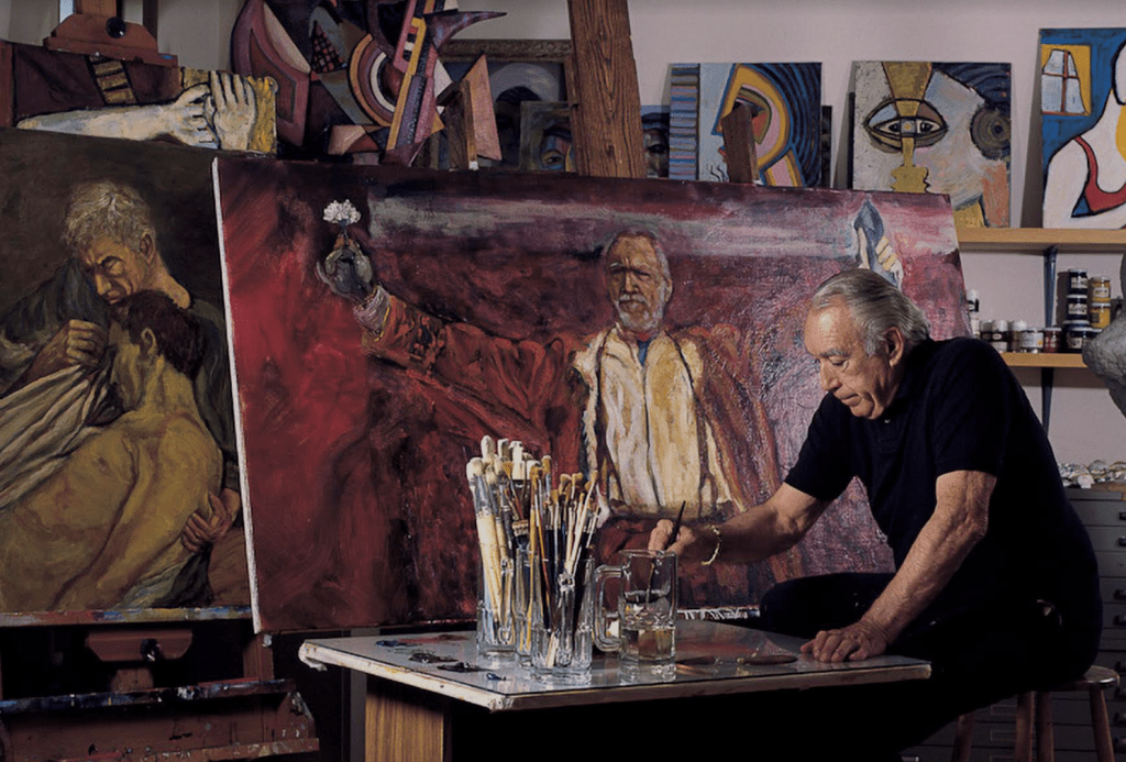 ART BUZZ: SCULPTURE EXHIBIT OF HOLLYWOOD LEGEND ANTHONY QUINN AT HAMMETTS HOTEL - Vimarsana News