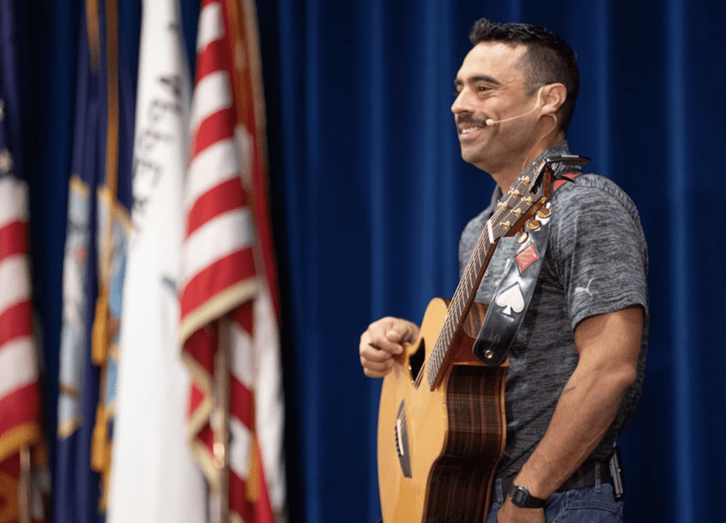 Wounded Warrior Project spokesman shares the power of healing through