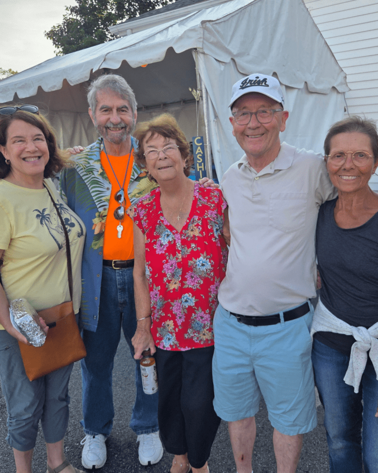 Linda Petrosinelli, Raymond Roy, Penny Rinfret, Father Frank O’Loughlin ...