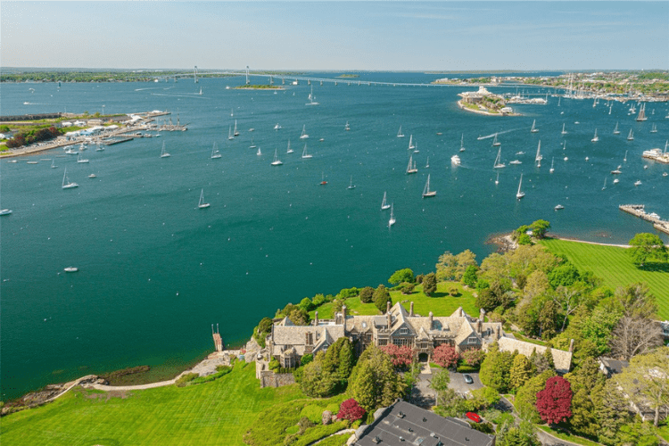 A Historic Jewel on Newport Harbor — Renovated Bonniecrest Manor Residence Lists for $2,800,000