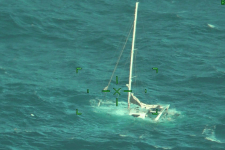 Three Newport Residents Among Five Rescued After Sailboat Sinks Off Cape Hatteras