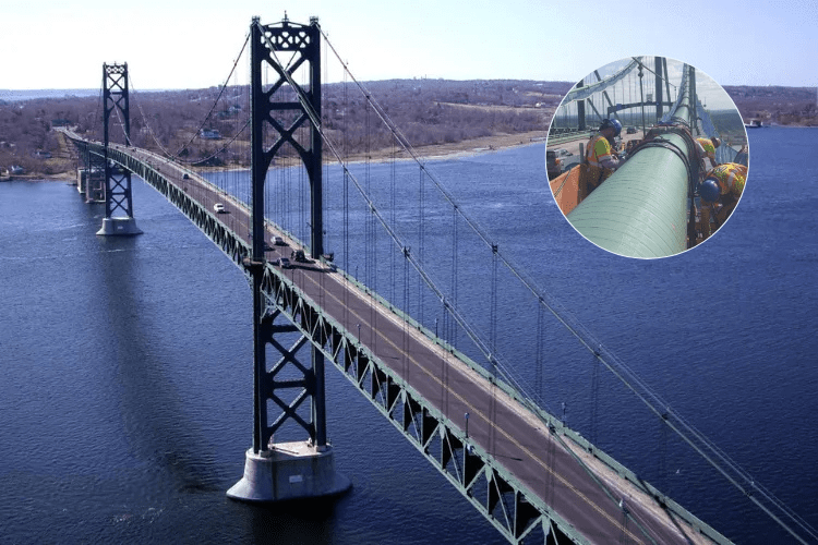 Lane Closures Ahead as Mount Hope Bridge Gets Dehumidification System